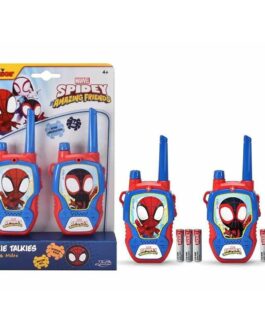 Walkie-Talkie Spidey 2,4 hz 2 Unidades