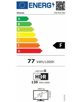 Smart TV Hisense 55E7NQ 4K Ultra HD 55″ QLED