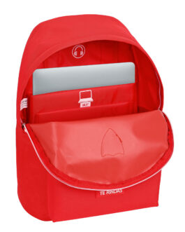 Mochila para Portátil Sevilla Fútbol Club Rojo 31 x 41 x 16 cm