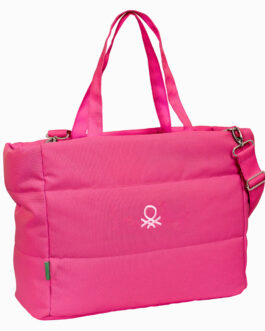 Maletín para Portátil Benetton Raspberry Fucsia (54 x 31 x 17 cm)