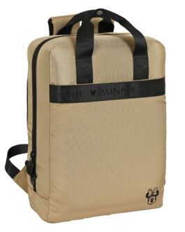 Mochila para Portátil Minnie Mouse Beige 13,3”