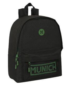 Mochila para Portátil Munich Caviar Negro 31 x 40 x 16 cm