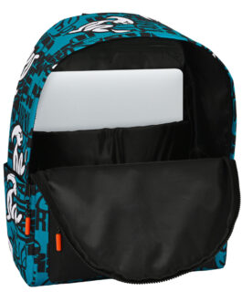 Mochila para Portátil El Niño  el niÑo  Negro Azul (31 x 40 x 16 cm)