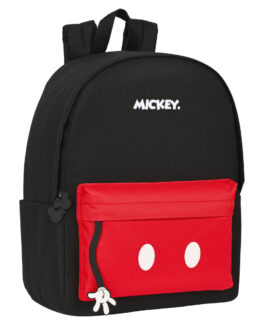 Mochila para Portátil Mickey Mouse Clubhouse  mickey mouse  Negro Rojo 31 x 40 x 16 cm