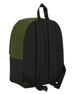 Mochila para Portátil Safta Dark Forest Negro Verde 31 x 40 x 16 cm