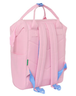 Mochila para Portátil Benetton benetton Rosa 27 x 40 x 19 cm