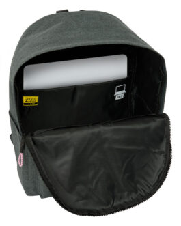 Mochila para Portátil Kappa SIlver Pink Gris 31 x 40 x 16 cm