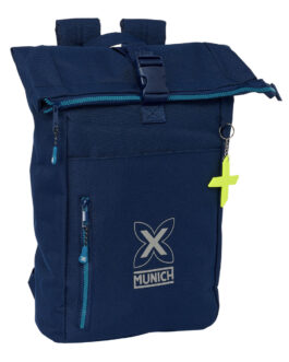 Mochila para Portátil Munich Nautic Azul marino 28 x 42 x 13 cm