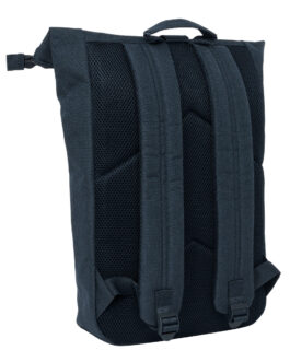 Mochila para Portátil Kappa Dark navy Gris Azul marino 28 x 42 x 13 cm