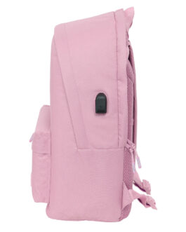 Mochila para Portátil Munich Basic Rosa 31 x 44 x 18 cm