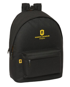 Mochila para Portátil Kings League KINGS LEAGUE Negro 31 x 44 x 18 cm