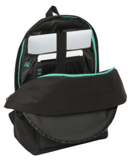 Mochila para Portátil Kings League KINGS LEAGUE “EL BARRIO” Negro 31 x 44 x 18 cm