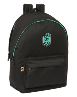 Mochila para Portátil Kings League KINGS LEAGUE “EL BARRIO” Negro 31 x 44 x 18 cm
