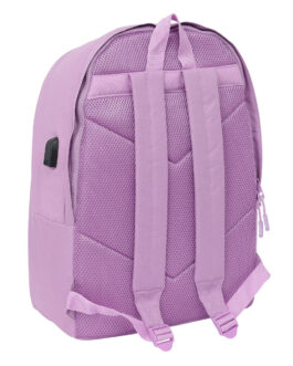 Mochila para Portátil Munich Basic Lila 31 x 44 x 18 cm