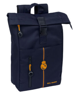 Mochila para Portátil Real Madrid C.F. 24/25 Away Azul marino 28 x 42 x 13 cm