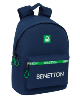 Mochila para Portátil Benetton benetton Azul marino 31 x 41 x 16 cm