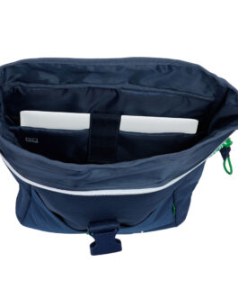 Mochila para Portátil Benetton Green Azul marino 28 x 42 x 13 cm