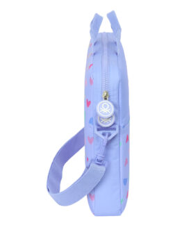 Maletín para Portátil Benetton Lila Lila 40 x 27 x 4 cm