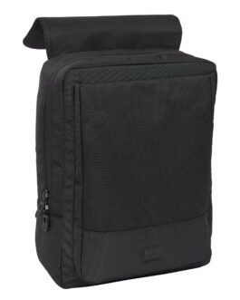 Mochila para Portátil Real Madrid C.F. Premium Negro 29 x 39 x 12 cm