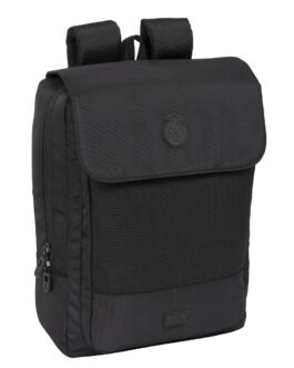Mochila para Portátil Real Madrid C.F. Premium Negro 29 x 39 x 12 cm