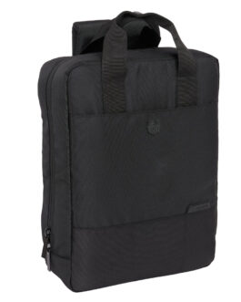 Mochila para Portátil F.C. Barcelona Premium Negro 29 x 39 x 11 cm 13,3″