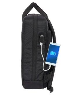 Mochila para Portátil F.C. Barcelona Premium Negro 29 x 39 x 11 cm 13,3″