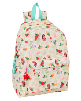 Mochila para Portátil Vaiana Azul Beige 31 x 43 x 13 cm