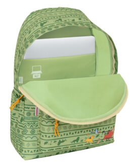 Mochila para Portátil Mufasa Verde Beige 31 x 43 x 13 cm