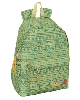 Mochila para Portátil Mufasa Verde Beige 31 x 43 x 13 cm