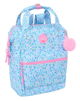 Mochila para Portátil Vicky Martín Berrocal vmb Azul Rosa 27 x 40 x 19 cm