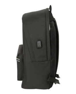 Mochila para Portátil Eckō Unltd. WORLDWIDE Negro 31 x 44 x 18 cm