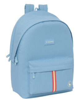 Mochila para Portátil y Tablet con Salida USB El Ganso Basics Azul