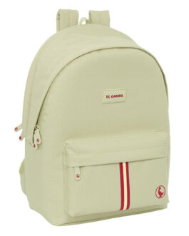 Mochila para Portátil y Tablet con Salida USB El Ganso Basics Beige