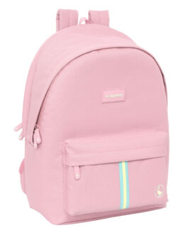 Mochila para Portátil y Tablet con Salida USB El Ganso Basics Rosa
