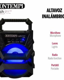 Altavoz Bluetooth con Micrófono Karaoke Colorbaby