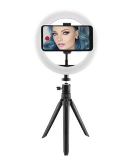 Trípode Portátil Studio Live KSIX LED 14W Negro