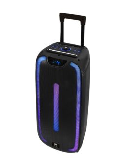 Altavoz Bluetooth Portátil con Micrófono Woxter Rock’n’Roller ST Negro