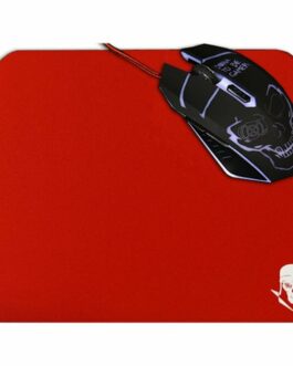 Alfombrilla Gaming Skullkiller GMPR1 Antideslizante Rojo