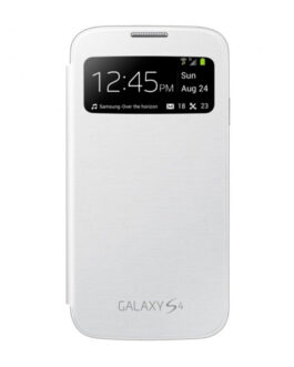 Funda Folio para Móvil Samsung Galaxy S4 i9500 Blanco