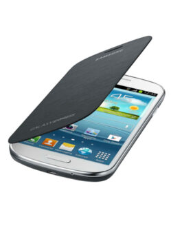 Funda Folio para Móvil Samsung Galaxy Express I8730 Gris