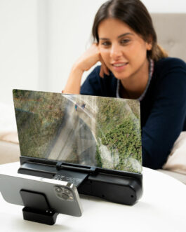 Amplificador de Pantalla para Móviles con Altavoz Recargable Screenier InnovaGoods