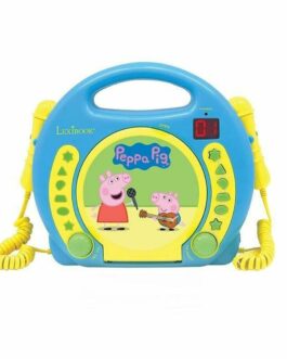 Reproductor Lexibook Peppa Pig CD Micrófono Karaoke x 2