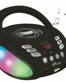 Reproductor CD/MP3 Lexibook iParty Bluetooth 5.0 Negro USB