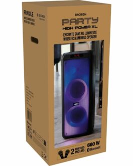 Altavoz Bluetooth Portátil Big Ben Interactive Negro 600 W