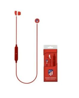 Auriculares Bluetooth Deportivos con Micrófono Atlético Madrid Rojo