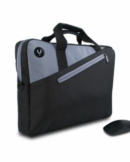 Maletín para Portátil NGS NGS-BUNDLE-0125 15,6” Negro Gris (1 unidad)