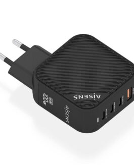 Cargador de Pared Aisens ASCH-100W4P029-BK 100 W Negro (1 unidad)