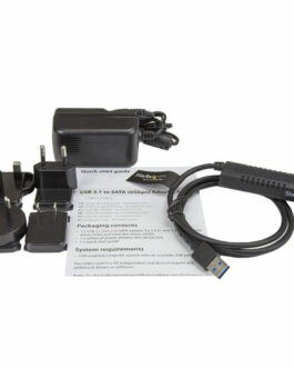 Set Adaptador Startech USB312SAT3           Negro