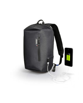 Mochila para Portátil Port Designs SAN FRANCISCO Negro Monocromo