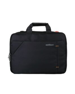 Maletín para Portátil Addison 305014 Negro Monocromo